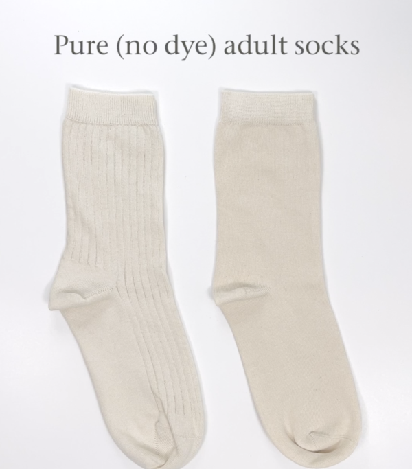Q for Quinn: Undyed & Plant Dyed Natural Fiber Socks & Underwear - Image 6